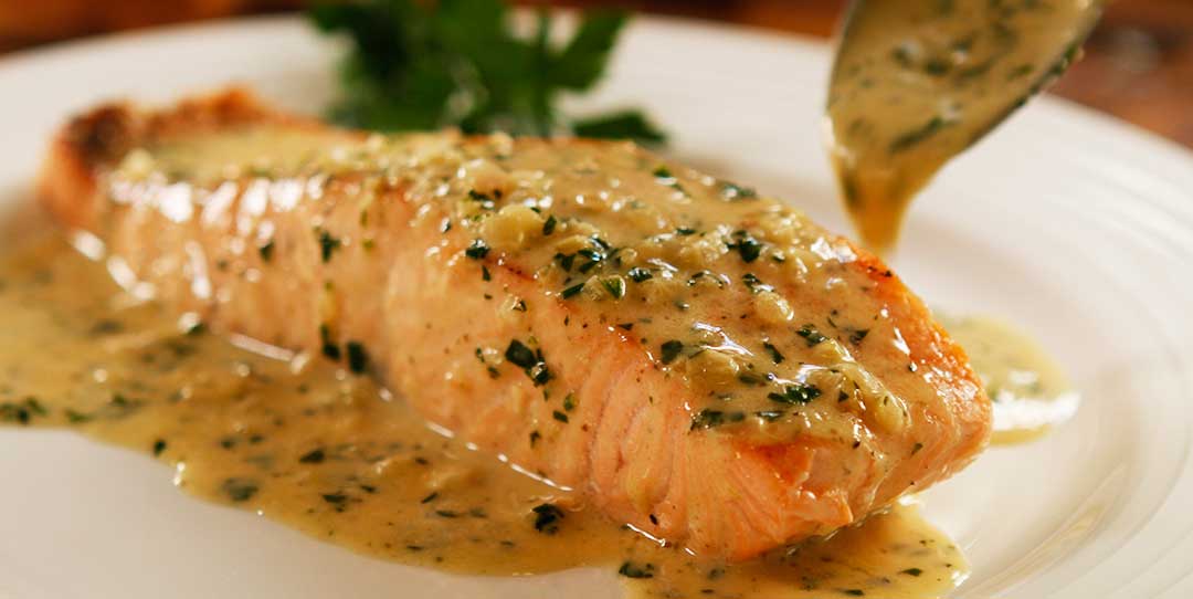 Perfect Pan Seared Salmon With Lemon Butter Cream Sauce Easy Meals With Video Recipes By Chef Joel Mielle Recipe30