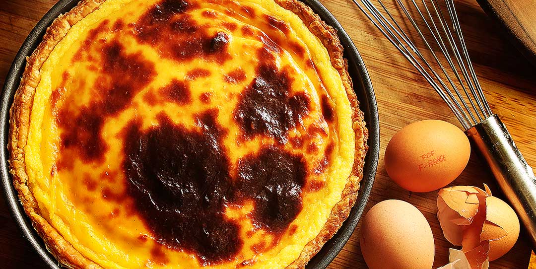 A classic French Custard from Paris