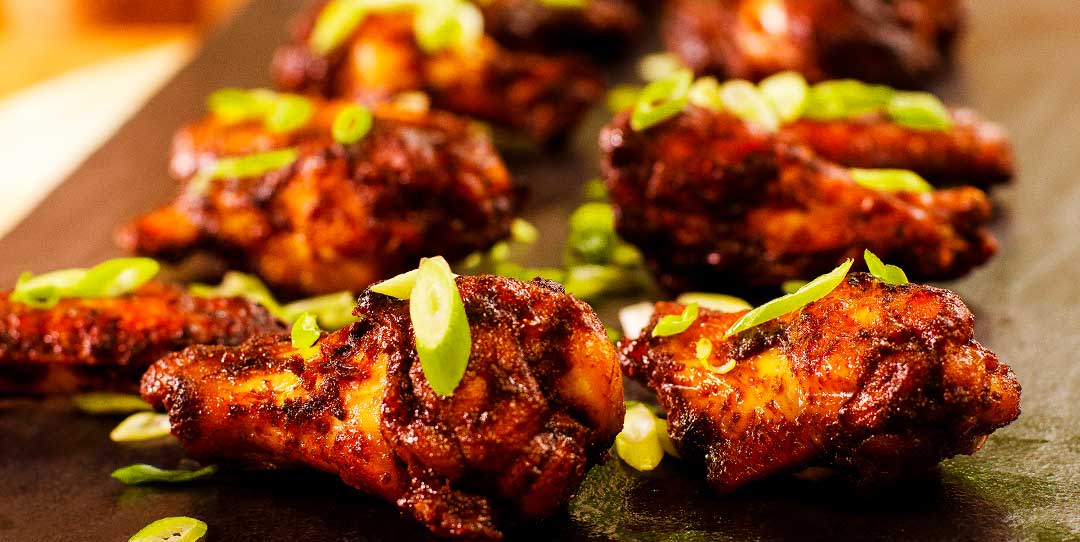 Hot and Spicy Garlic Chicken Wings - Easy Meals with Video Recipes by
