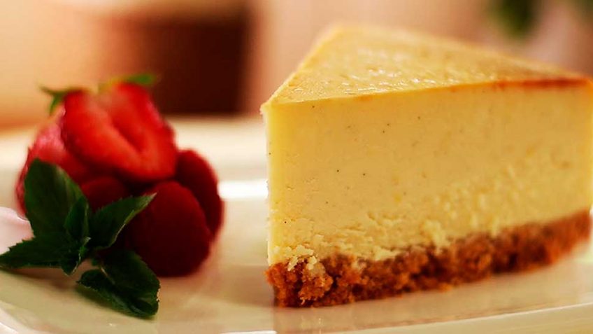 Baked Lemon Mascarpone Cheesecake - Easy Meals with Video Recipes by ...