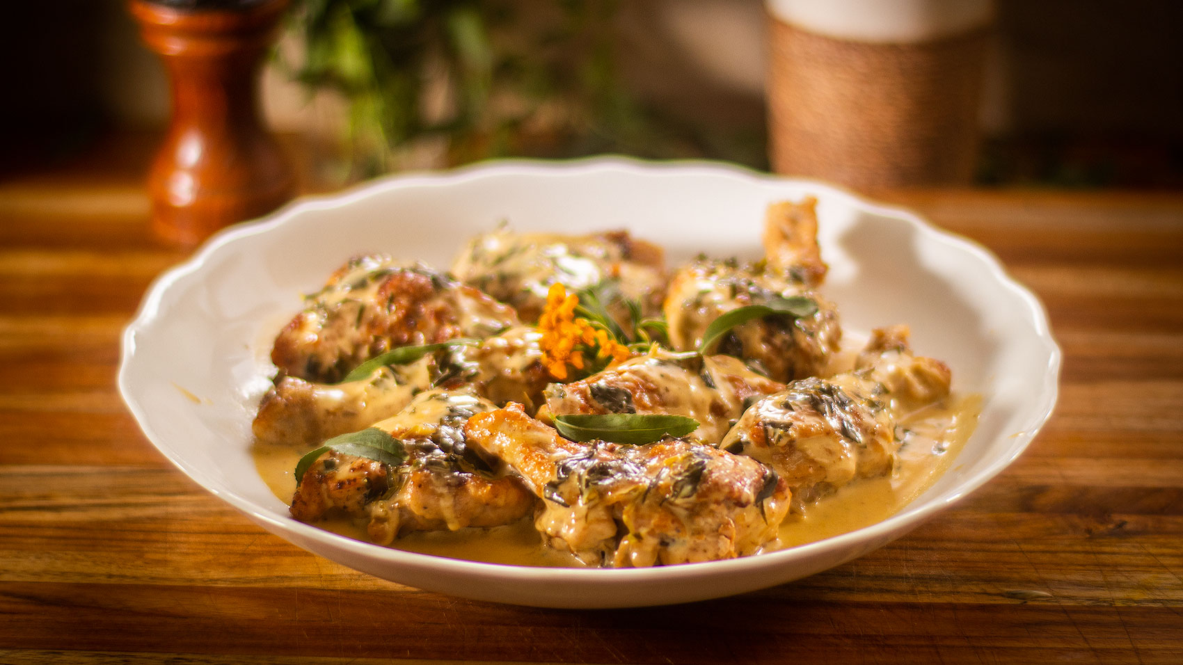 Poulet a l'estragon